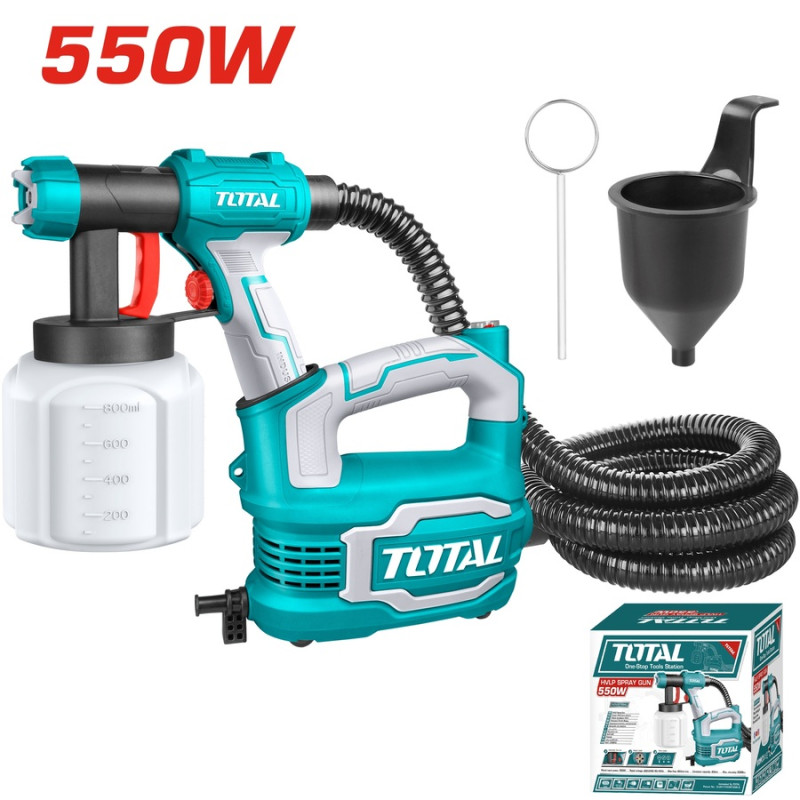 TOTAL ΗΛΕΚΤΡΙΚΟ ΣΥΣΤΗΜΑ ΒΑΦΗΣ HVLP 550W (TT5006)