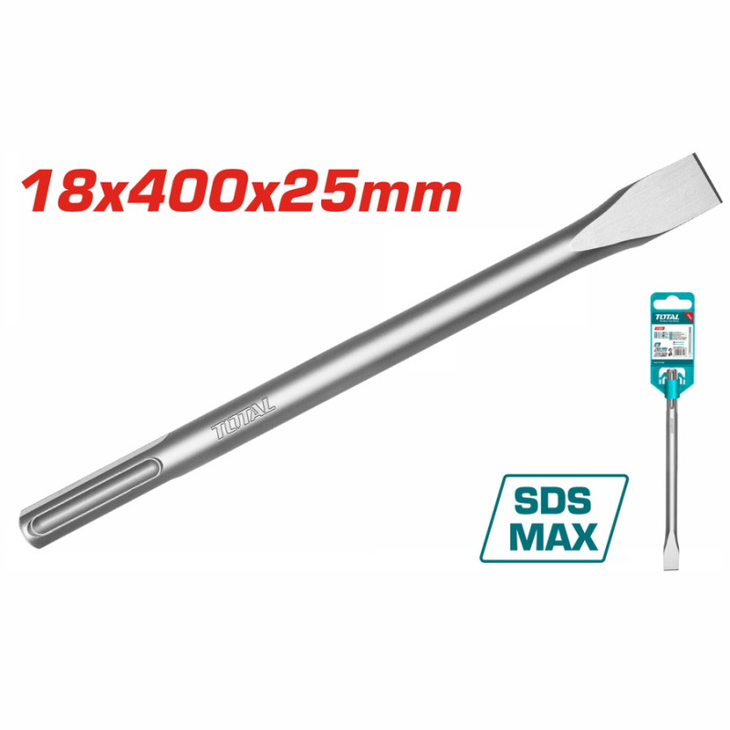 TOTAL ΚΑΛΕΜΙ SDS - MAX 18X400Χ25mm (TAC15221821)