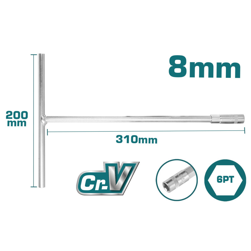 TOTAL ΕΠΑΓΓΕΛΜΑΤΙΚΟ ΤΑΦ ΙΣΙΟ 8mm (THTSW0806)