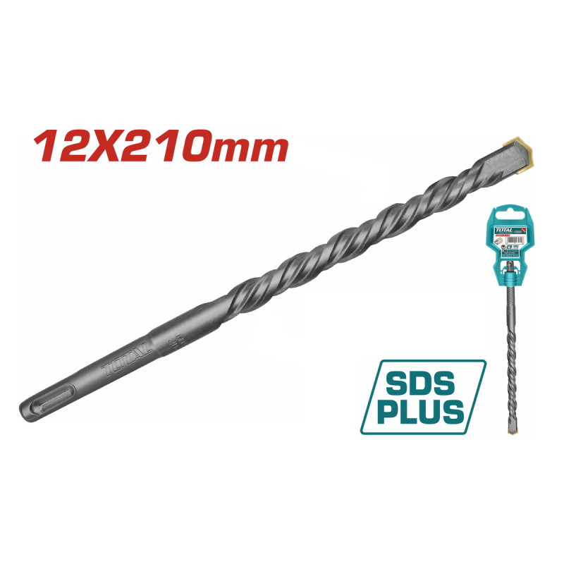 TOTAL ΔΙΑΜΑΝΤΟΤΡΥΠΑΝΟ SDS-PLUS 12 X 210mm (TAC311201)