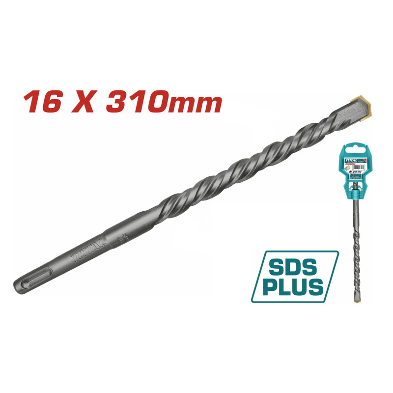 TOTAL ΔΙΑΜΑΝΤΟΤΡΥΠΑΝΟ SDS-PLUS 16 X 310mm (TAC311604)